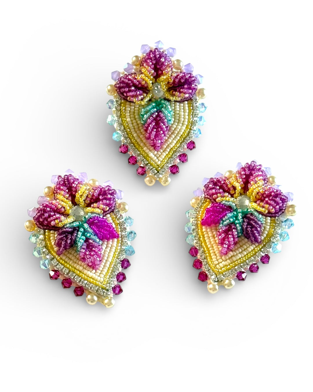 Strawbaby Heirloom Pair - Strawbaby Collection (Ring + Earrings)