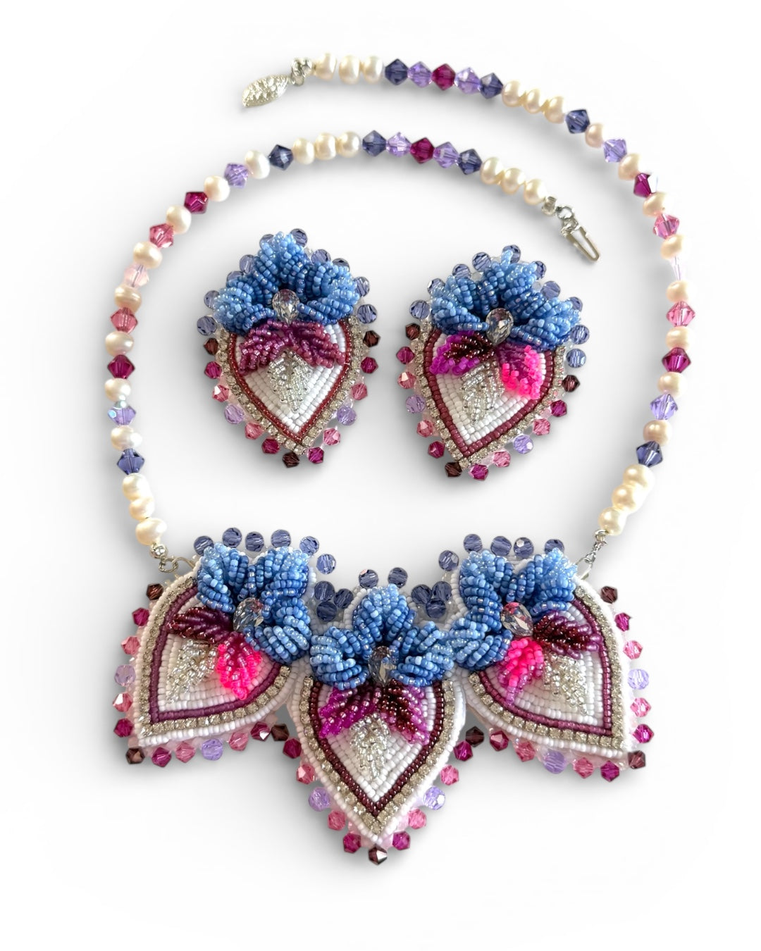 Strawbaby Signature Set - Strawbaby Collection (Necklace + Earrings)