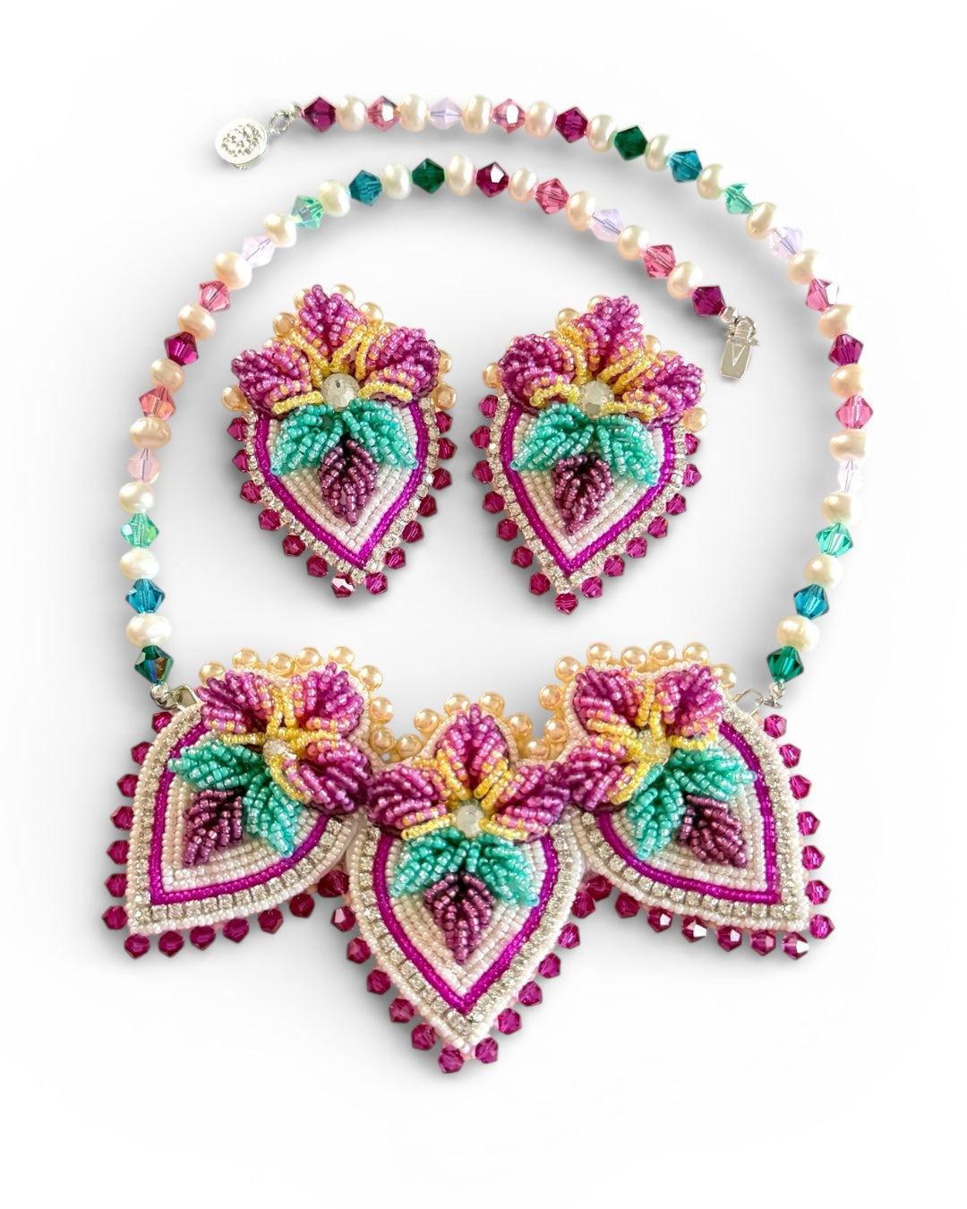 Strawbaby Signature Set - Strawbaby Collection (Necklace + Earrings)