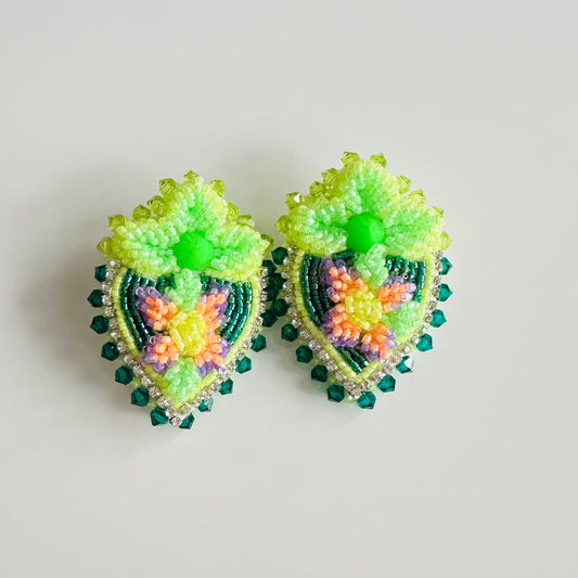 Mini Strawbaby Earrings: Tangeri