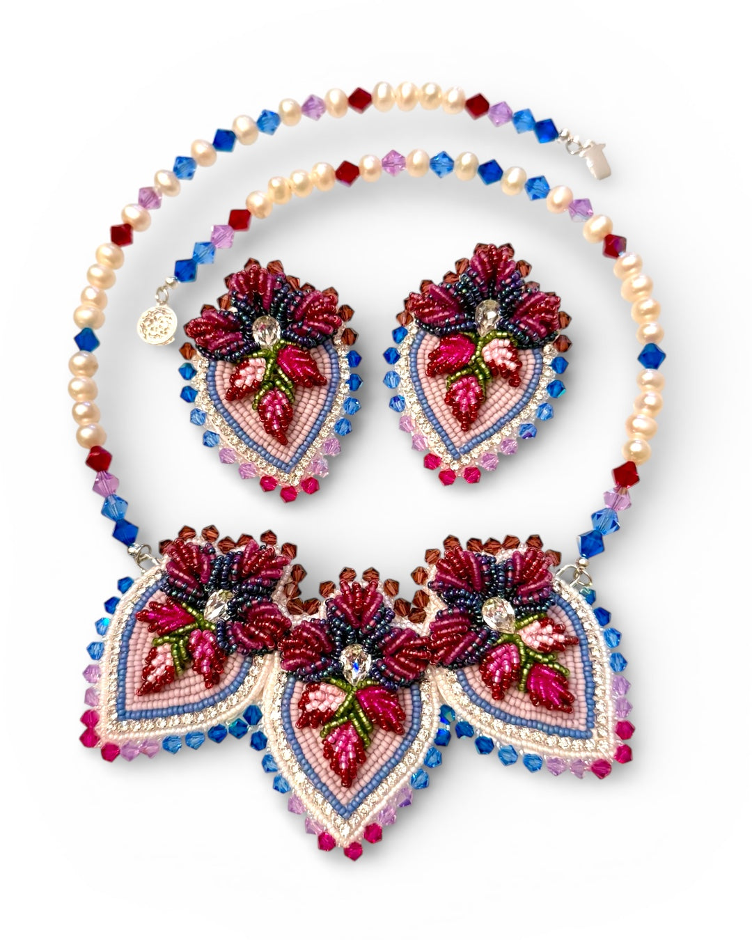 Strawbaby Signature Set - Strawbaby Collection (Necklace + Earrings)